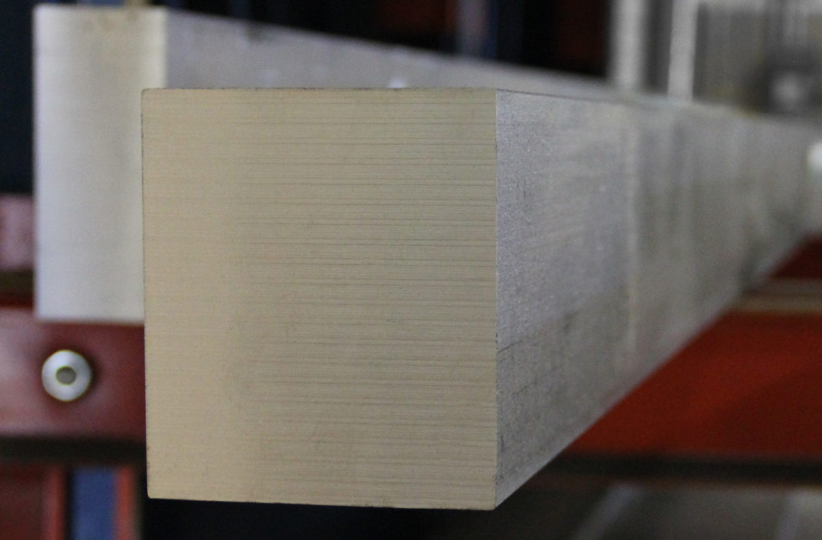thumbnail image 2 of 3/4" X 5" X 6-5/16" 6061-T6511 Aluminum Flat Bar - Solid Mill Stock, USA Made 2 of 3